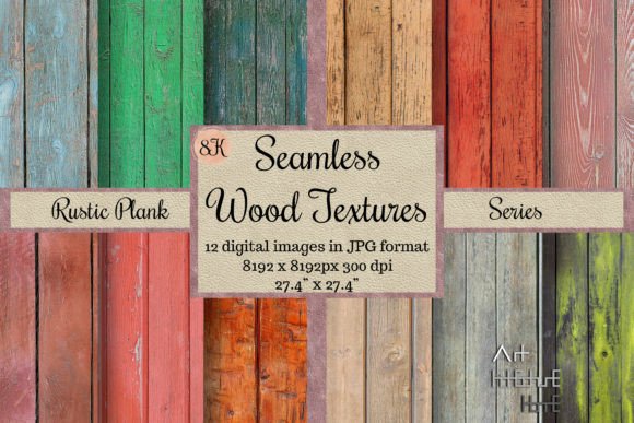 Download Seamless Rustic Plank Wood Textures 8K - Texture Collection