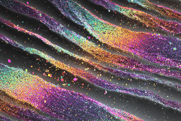 Download Dark Holographic Wave Texture - Texture Collection