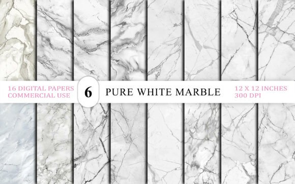 Download Pure White Marble Texture Bundle - Texture Collection