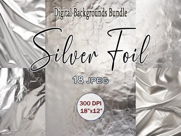 Download Silver Foil Texture Digital Background - Texture Collection