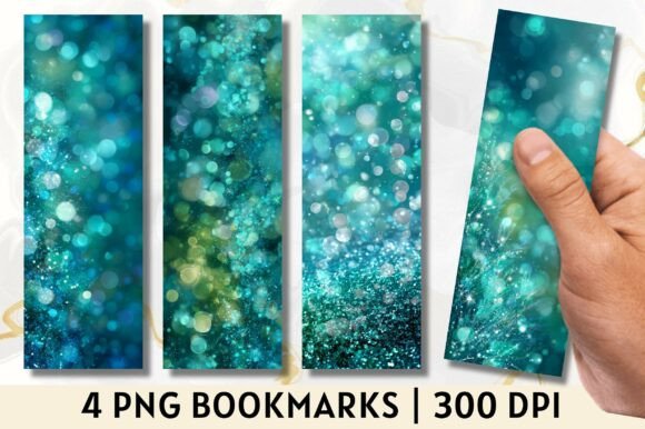 Download Teal Blue Glitter Texture Bookmark - Texture Collection