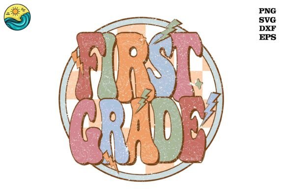 Download Groovy First Grade SVG, Retro Teacher - Retro Collection