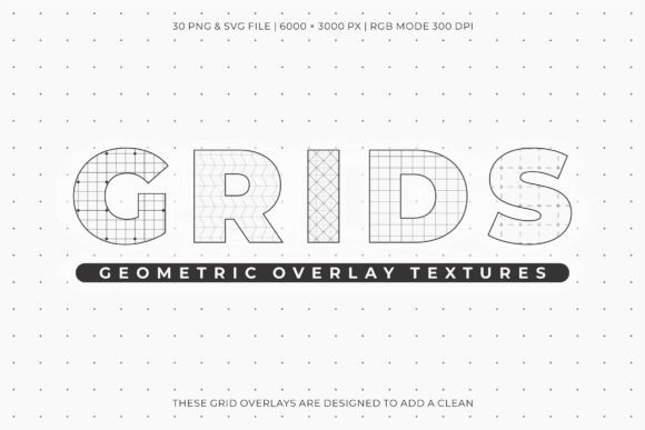 Download Grids – Geometric Overlay Textures - Texture Collection