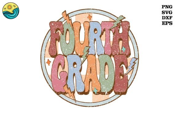 Download Retro 1st Day of School 4th Grade SVG - Retro Collection