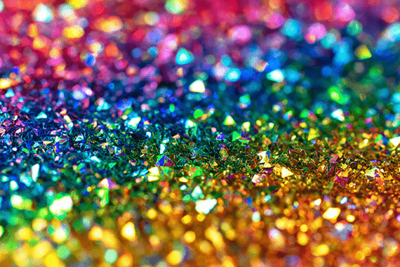 Download Vibrant Rainbow Glitter Texture - Texture Collection