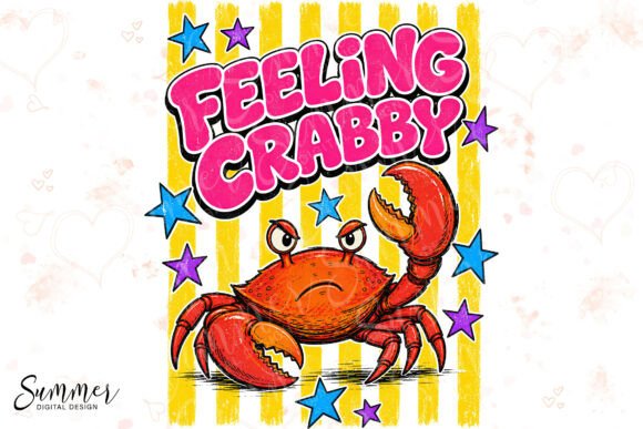 Download Feeling Crabby Retro Funny Sublimation - Retro Collection