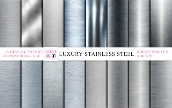 Download Luxury Stainless Steel Texture Bundle - Texture Collection