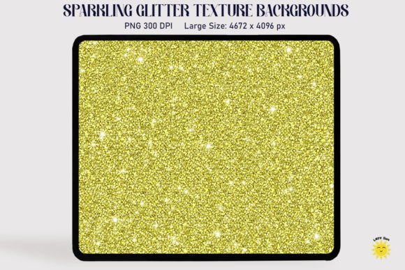 Download Yellow Sparkling Glitter Texture - Texture Collection